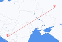 Flyg från Lipetsk till Sarajevo