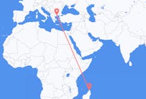 Flyrejser fra Antsiranana, Madagaskar til Kavala, Grækenland