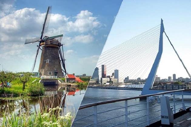 Excursion privée à la journée d'Amsterdam à Rotterdam et La Haye