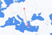 Flights from Poprad in Slovakia to Chania in Greece