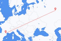 Flights from Yoshkar-Ola, Russia to Carcassonne, France