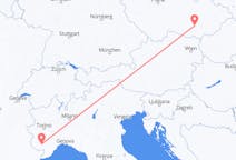 Flights from Cuneo, Italy to Brno, Czechia