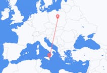 Flights from Łódź, Poland to Catania, Italy
