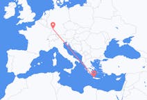 Flights from Chania, Greece to Karlsruhe, Germany