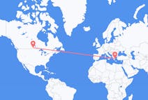 Flights from Brandon, Canada to Athens, Greece
