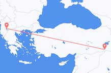Flights from Şırnak to Ohrid