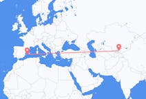 Flights from Namangan, Uzbekistan to Ibiza, Spain