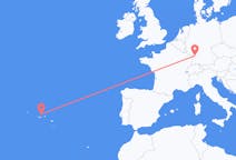 Flights from Graciosa, Portugal to Karlsruhe, Germany