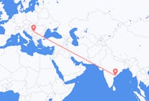 印度出发地 拉贾蒙德里飞往印度目的地 贝尔格莱德的航班