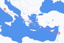Flyreiser fra Damaskus, til Roma