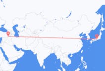 Flyg från Nagoya, Japan till Şırnak, Turkiet