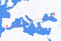 Vluchten van Krasnodar naar Málaga