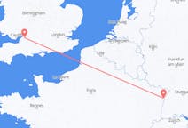 Flyrejser fra Strasbourg, Frankrig til Bristol, England