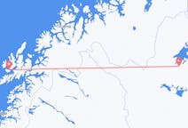 Flights from Stokmarknes, Norway to Ivalo, Finland