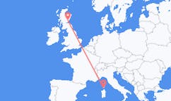 Flyg från Figari till Dundee