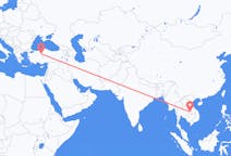 Flyrejser fra Ubon Ratchathani Province til Ankara