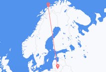 Flights from Kaunas in Lithuania to Tromsø in Norway