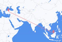 Flights from Miri to Ankara