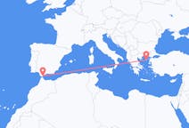 Vluchten van Gibraltar, Gibraltar naar Lemnos, Griekenland