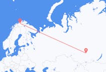 Flights from Krasnoyarsk, Russia to Alta, Norway