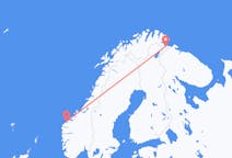 Fly fra Kirkenes til Ålesund