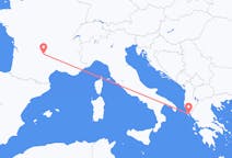 Flights from Aurillac, France to Corfu, Greece