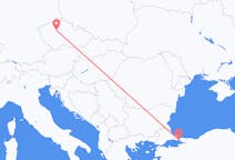 Flights from Istanbul in Turkey to Prague in Czechia