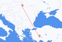 Flights from Isparta, Turkey to Satu Mare, Romania
