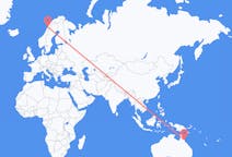 Flyreiser fra Cairns, Australia til Bodø, Norge