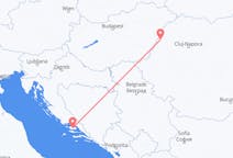 Fly fra Oradea til Brač