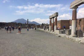 Escursione costiera di Napoli: gita di un giorno tutto incluso al Vesuvio e a Pompei da Napoli