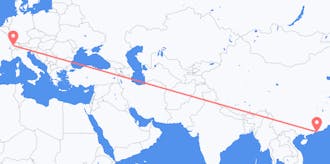 Flights from Hong Kong SAR China to Switzerland