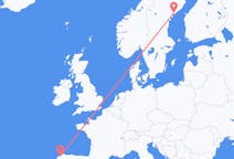Fly fra Örnsköldsvik til La Coruña