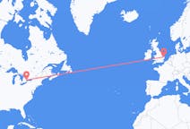 Flights from Toronto, Canada to Norwich, the United Kingdom