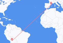 Flights from Oruro, Bolivia to Barcelona, Spain