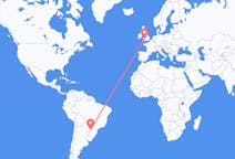 Flights from Foz do Iguaçu, Brazil to Cardiff, Wales