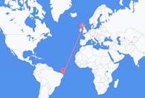 Flyg från Natal, Brasilien till Dublin, Irland