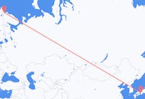 Flights from Osaka to Kirkenes