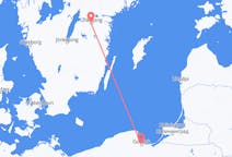 Flights from Linköping, Sweden to Gdańsk, Poland