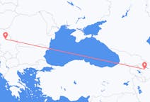 Voli from Gäncä, Azerbaigian to Belgrado, Serbia