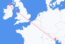 Flyreiser fra Venezia, Italia til Derry, Nord-Irland