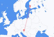 Flights from Zagreb to Turku