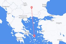 ブルガリアのから プロヴディフ、ギリシャのへ ミコノス島フライト