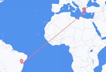 Flights from Vitória da Conquista to Santorini