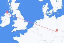 Flights from from Derry to Prague