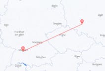 Flights from Wrocław in Poland to Stuttgart in Germany