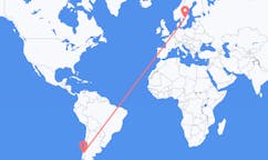 Flights from Temuco, Chile to Örebro, Sweden