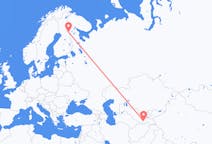 Flights from Dushanbe, Tajikistan to Kuusamo, Finland
