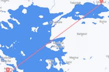 Flights from Istanbul to Athens