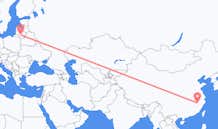 Flyrejser fra Shangrao, Kina til Kaunas, Litauen